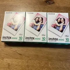 FUJIFILM instax mini インスタントフィルム 30シート