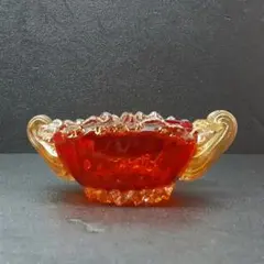 Baccarat バカラ マンダリンダック オシドリ レッド フィギュリン