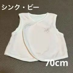 【シンク・ビー】[50-70cm]ダイヤフェイス ペガサス 刺繍 ベスト