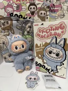 2025年最新】popMart labubu マカロン ぬいぐるみ 新品未開封の