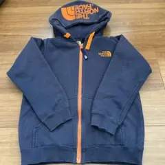 THE NORTH FACE フード付きパーカー 140 ネイビー