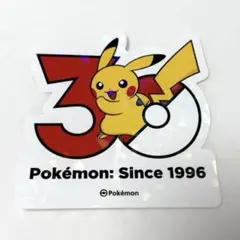【韓国限定】　ポケモン　ポップアップ　30周年ステッカー　ピカチュウ 韓国限定 ポケモン ポップアップ 30周年ステッカー ピカチュウ - メルカリ