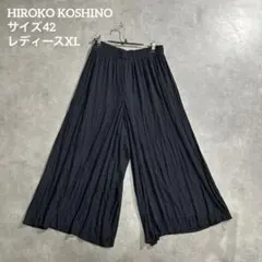 EIKO KONDO エイココンドウ ワイドパンツ ブラック 黒 ガウチョ - メルカリ