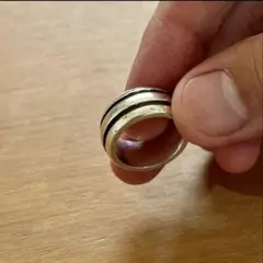 オールドティファニー　グルーヴドリング　2
