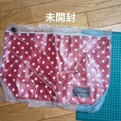 未開封　ヒオリエ　Toucher 赤 水玉 トートバッグ