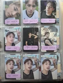 seventeen CXM ミンギュ　トレカ　まとめ売り　9枚