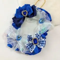 トレカケースデコ 青色