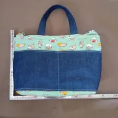 ハンドメイド　猫バッグ