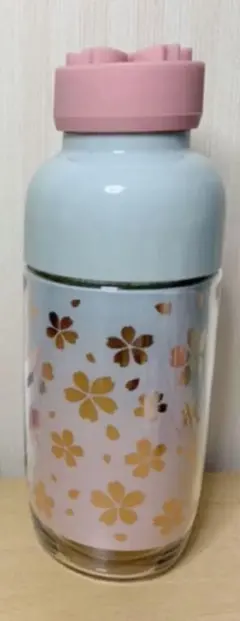 【スターバックス】SAKURA✴︎ボトルシリコーンリッドシャイニーフラワーズ