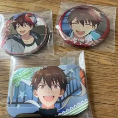 あんスタ　守沢千秋缶バッジセット