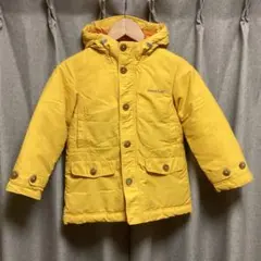 mont-bell フード付きイエローコート120 ダウンコロラドハスキーコート