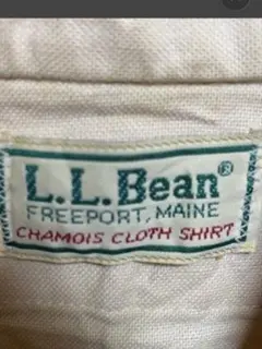 80's L.L.Bean Chamois Clothシャツビンテージ/USA製のサムネイル