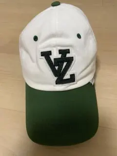 VARZAR ベースボールキャップ ホワイト/グリーン