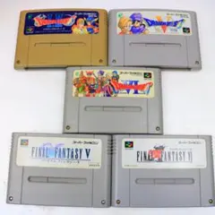 ドラクエ FF 5点