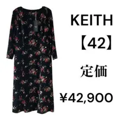 【新品未使用】キース　エッセンシャルフラワーワンピース