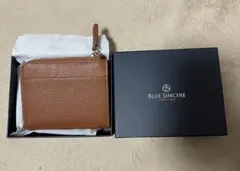 新品✳︎ブルーシンシア　キャメル　ブラウン　二つ折り財布