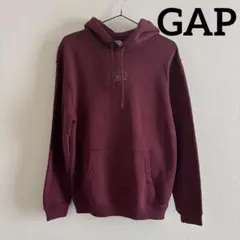 GAP ギャップ　パーカー　裏起毛　ワインレッド　XS