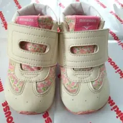 ミキハウス×ミズノ コラボ シューズ 14cm