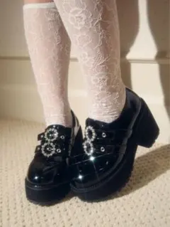 bubbles ダブルバックルシューズ 35（22.0〜22.5cm）のサムネイル