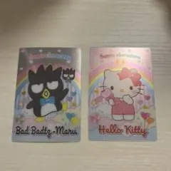 산리오 キャラクターズ いちご新聞 プロマイド 2종 세트