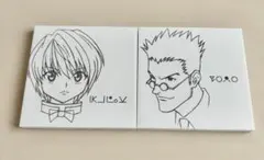 HUNTER×HUNTER 一番くじ　E賞　キャンバスボード　クラピカ　レオリオ