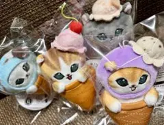 mofusand モフサンド　マスコット ぬいぐるみ　全4種 コンプセット