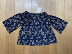 【未使用品】RAY CASSIN 花柄 オフショルダー 7分袖 Aライントップス