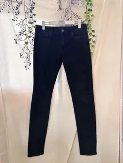 AMERICAN EAGLE ストレッチ　ブラック　スキニー　デニム メンズ L