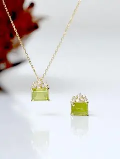 希少石・（極）美品 K10YG+ベスビアナイト+ダイヤ ピアス（片耳）sowi 2026年最新】sowi 傷・変色など：なし レディース ピアス(片耳用)の