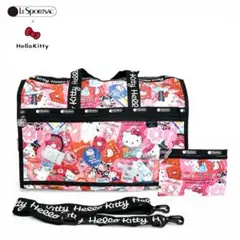 ✨新品タグ付 レスポートサック×ハローキティ 2wayボストンバッグ ポーチ付き