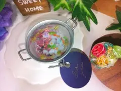 金魚を愛でて　ミニチュア 金魚鉢 レジンアート インテリア雑貨