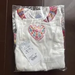 【新品未使用】combi mini 半袖ラップワンピース　ロンパース　70-80