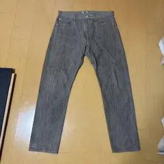 good enough メンズ ヘリンボーンパンツ グレー Lサイズのサムネイル