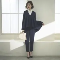 パンツスーツ セレモニースーツ 2点セット 11号 高身長