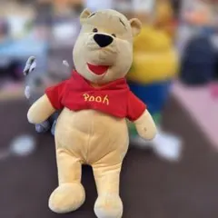 プーさん ぬいぐるみ 大きめレア　40cm