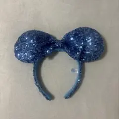 ミッキー型スパンコールカチューシャ