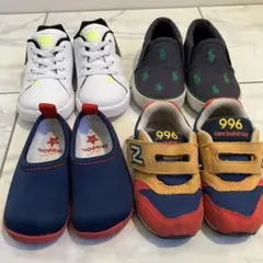 キッズ　シューズ　13cm 4点まとめ売り