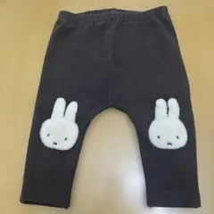 petit main ウサギ刺繍パンツ 80