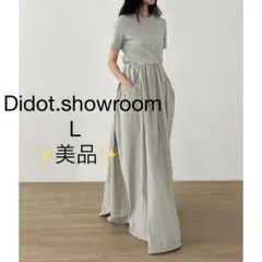 Didot.showroom ディデットショールーム ドッキングフレアワンピース