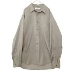 【極美品】グリーンレーベル ビエラ ジャストルーズ 長袖シャツ ベージュ M