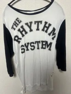THE RHYTHM SYSTEM 七分袖 カットソー ラグランのサムネイル