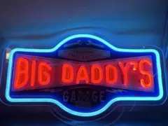 大型ビックダディー BIG DADDY'S ネオンサイン管 アメリカン雑貨
