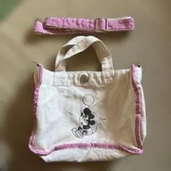 ミッキーマウス 2Weyトートバッグ