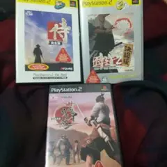 侍道３本セット　侍完全版　侍道２決闘版　サムライウエスタン　PS2