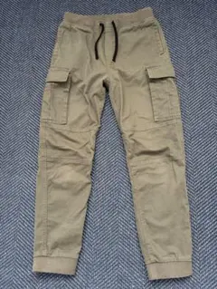H&M カーキ ジョガーパンツ 150