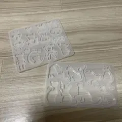 シリコンモールド UVレジン型 ＆ペンダント・ブローチ・ピアス型 樹脂 抜き型