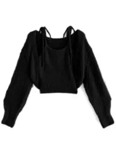 アンサンブルニット カーディガン