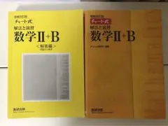 チャート式解法と演習数学2+B 増補改訂版 数研出版