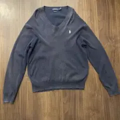 Polo Ralph Lauren Vネックニット ネイビーのサムネイル