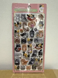 【国内正規品】新作 ボンボンドロップシール 和柄 ねこ ボンドロ　和柄新作